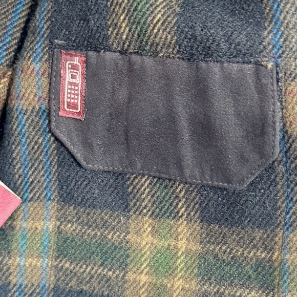 Newport Harbor Men’s L Chore coat Jacket Black Barn Canvas Ranch Zip Out Liner - Picture 16 of 17